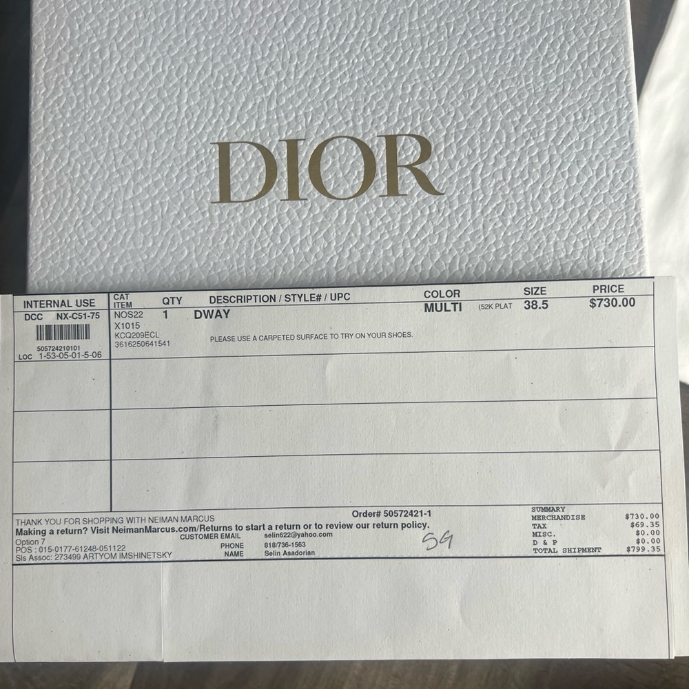 Christian Dior sandals - Picture 8 of 8